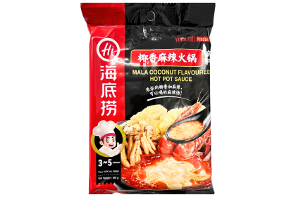 Haidilao Soup Mala Coconut Hot Pot 海底捞椰香麻辣火锅 180gm（VIP会员价：RM9.90）